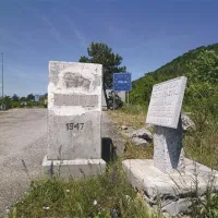 Nekdanji mejni prehod med Jamljami in Brestovico