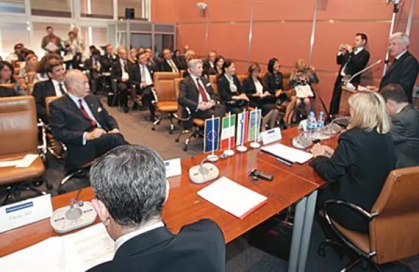 V Ljubljani je bil danes  slovensko-italijanski gospodarski forum.