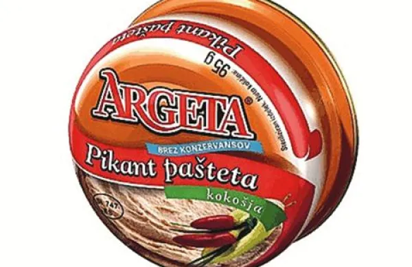 Pašteta argeta se prodaja v 30 državah.