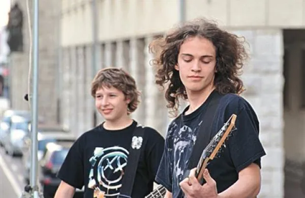 Tolminski mladi rockerji The vultures
