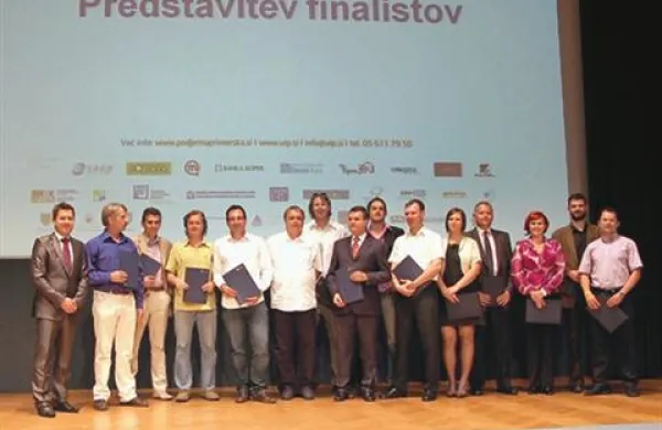 Finalisti natečaja Podjetna Primorska. 