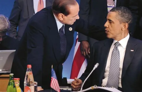 Barack Obama je bil ob Berlusconijevih izjavah precej zmeden, poročajo tuje tiskovne agencije.