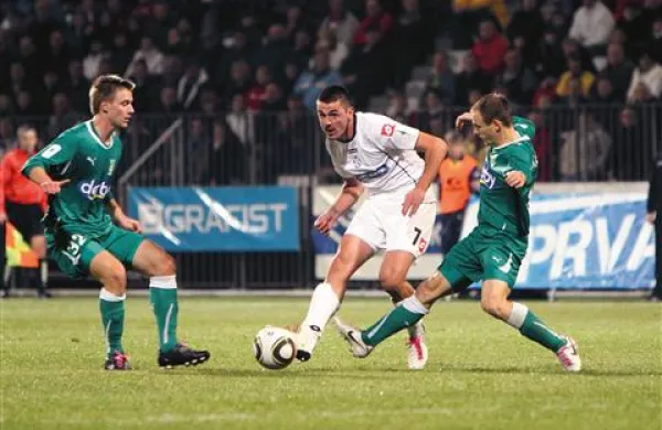 Ivica Guberac je v Lendavi dosegel gola za Koprčane iz najstrožje kazni.