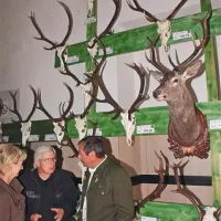 Letošnjo prireditev je oplemenitila razstava lovskih trofej.