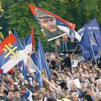 V Beogradu protestirali proti Mladićevi aretaciji