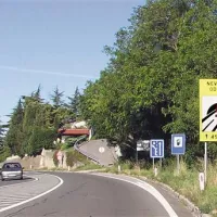 V  turistični sezoni je tako rekoč nemogoče, denimo,  iz Gažona zapeljati proti Šmarjam. Nevarno izsiljevanje pa se lahko kaj hitro sprevrže v tragedijo.  