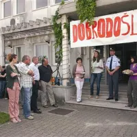 Včerajšnja dobrodošlica za Postojnčane v Kopru