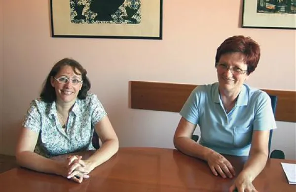 Tamara Štemberger Kolnik (levo) in Boja Pahor