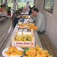 Za takojšnjo regeneracijo je bilo dobro poskrbljeno, nista pa manjkala niti kava niti požirek krepkega