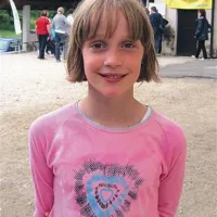 Angela Habe se je na progi potrudila