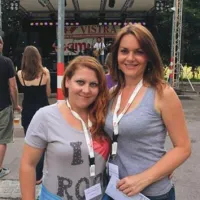 Glavni organizatorki Sabina Strajnar in Katarina Karlovšek