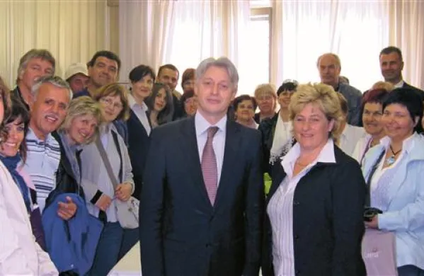 Med obiskom Italije tudi na veleposlani&scaron;tvu