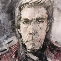 Božidar Ted Kramolc: Avtoportret, 1993.