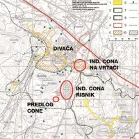 Obrtniki predlagajo novo cono ob sedanji coni Risnik zahodno od avtoceste.