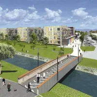 Računalniško simulacijo bodoče stanovanjske pozidave ob Badaševici so pripravili v ljubljanskem Studiu Kalamar.