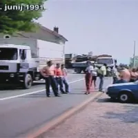 Barikada na Rebrnicah, 26. junij 1991 okoli poldneva