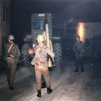 Vrhpolje v večernih urah 26. junija 1991