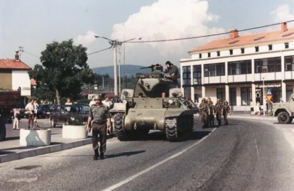 Na današnji dan pred 20. leti se je začela desetdnevna vojna za Slovenijo.