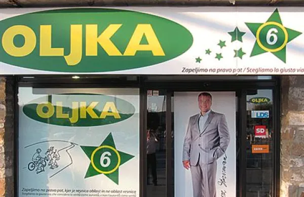 Volilni štab si je stranka Oljka uredila na Pristaniški ulici 15.