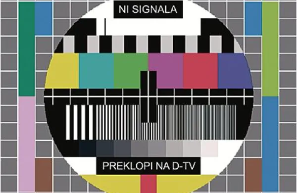 Javni zavod Radiotelevizija Slovenija (RTVS) bo danes ugasnil še zadnje analogne televizijske oddajnike.