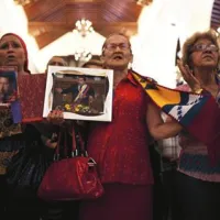 Venezuelsko prebivalstvo je zelo čustveno odreagiralo na Chavezov nagovor.
