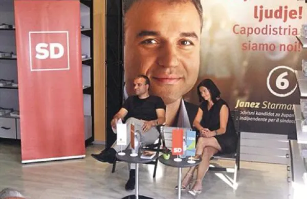 Janez Starman in Tanja Fajon
