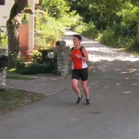 Dragica Dolgan je uživala na progi, bogati s senco