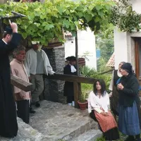 Beneško gledališče z uprizoritvijo žalostnega dogodka, ki se je  v Topolovem resnično zgodil  leta 1720