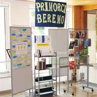 Prazne police pričajo, da je akcija Primorci beremo med bistriškimi bralci priljubljena. 