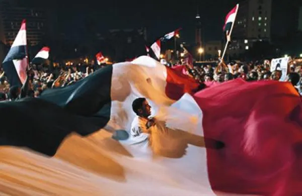Egipčani so se ponovno  zgrnili na  trg Tahrir.