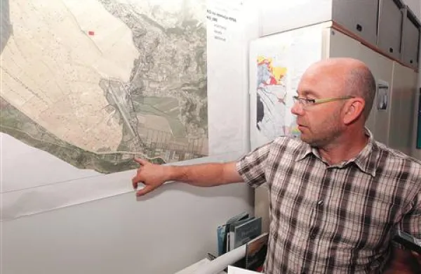 Vodja Krajinskega parka Sečoveljske soline  Andrej Sovinc   