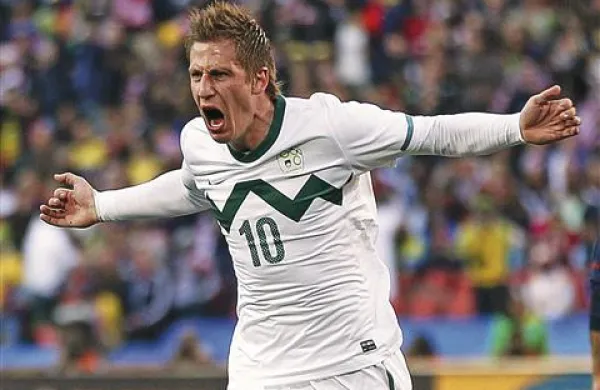 Valter Birsa v reprezentančnem dresu