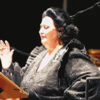 V soboto zvečer bo v čast teniškemu spektaklu  zapela tudi operna diva Monserat Caballé