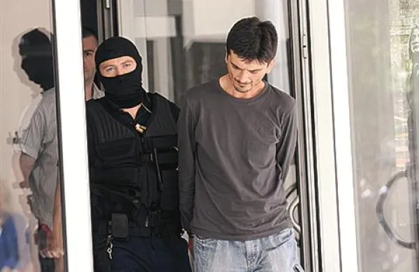 Domnevni posiljevalec in morilec Dragan Paravinja trdi, da ni ubil Bilićeve in da so priznanje iz njega izsilili. (Foto: Admir Buljubasic/CROPIX)