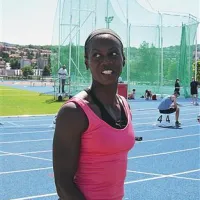 Za Merlene Ottey je koprski atletski stadion najlepši v Sloveniji. 