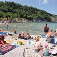 Običajni poletni utrip v Simonovem zalivu.