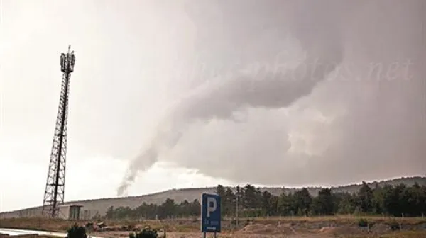 Pri Kozini je nastal tornado