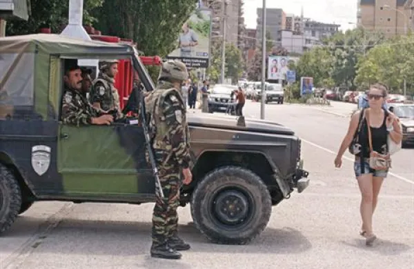 Slovenski vojaki (na fotografiji so maroški pripadniki Kforja) bodo na severu Kosova verjetno zamenjali svoje kolege. 