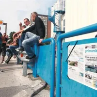 Žerjavisti v Luki Koper &scaron;e naprej stavkajo