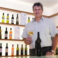 Jožko Člekovič, gostitelj  v Vinoteki Vipava