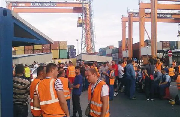 Luka Koper dala odpoved članom stavkovnega odbora