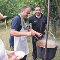 Za vonjem se je do posebnega kuharskega prizorišča odpravil tudi predsednik sveta KS Marezige Alen Babič.