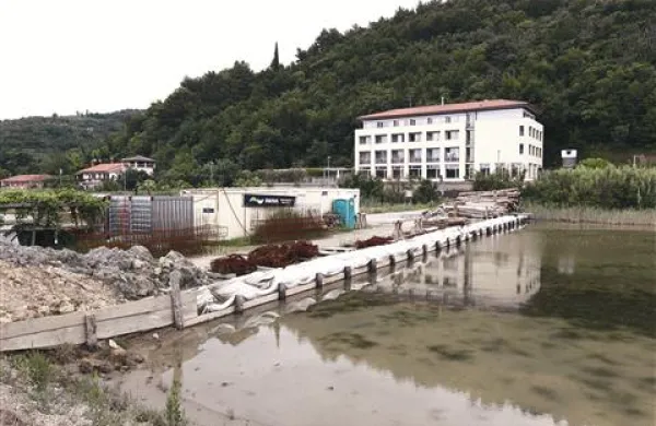 VGP Drava je zapustila gradbišče v solinah v Strunjanu