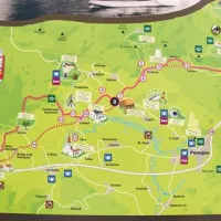 Izletniško turistična pot povezuje kraje med Planino in Razdrtim
