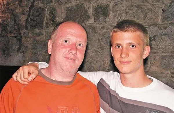 Franci Rupnik in nadarjeni nečak Luka Rupnik