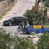 Na Gažonu je roparja pričakala policijska blokada.