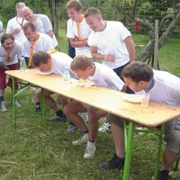 Fantje, saj je samo ena porcija. To boste pa ja zmogli!