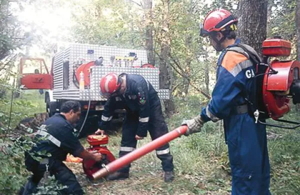 Požar na Krasu: bojijo se tudi neeksplodiranih granat