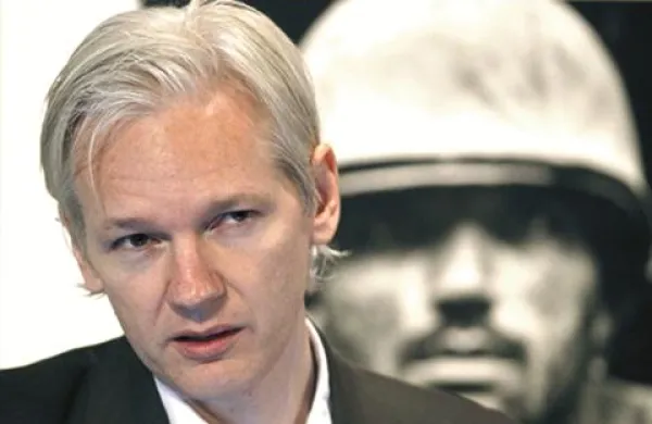 Ustanovitelj WikiLeaksa Julian Paul Assange 