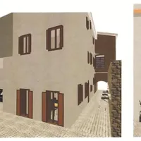 Idejna zasnova bodočega hostla predvideva, da bi znova odprli zdaj zaprt hodnik med Čevljarsko ulico in Titovim trgom pri bližnji trgovini  